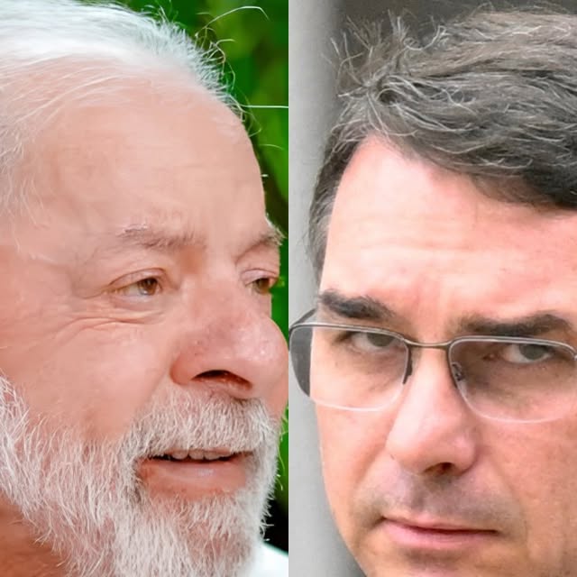 Pesquisa BTG Pactual/Nexus mostra Lula e Flávio Bolsonaro tecnicamente empatados em eventual segundo turno.