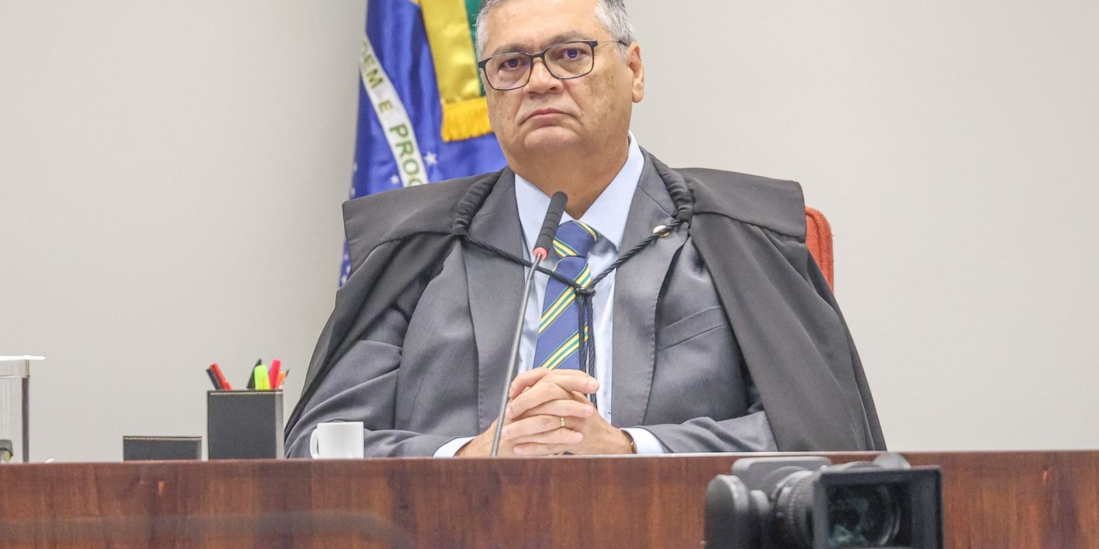 Ministro Flávio Dino em sessão do STF. Foto: Valter Campanato/Agência Brasil, arquivo.