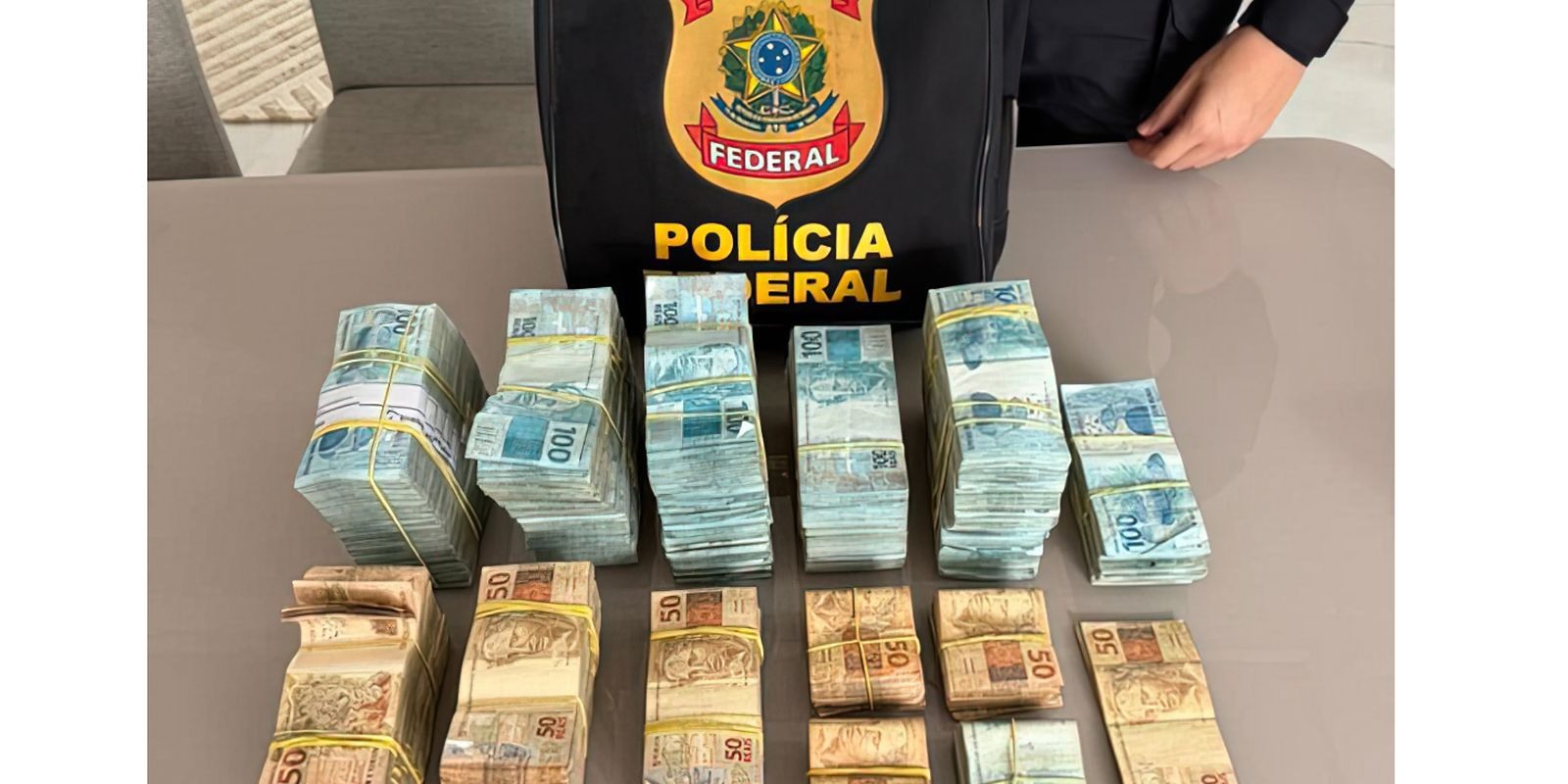 Imagem divulgada pela Polícia Federal sobre a Operação Legado, em 24 de setembro de 2026. Foto: PF/Divulgação.